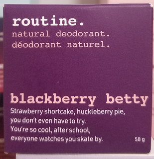 Routine - Blackberry Betty
